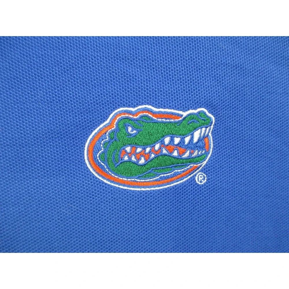 NEW Florida Gators Polo Shirt Mens Extra Large Blue Jordan UF Football NCAA